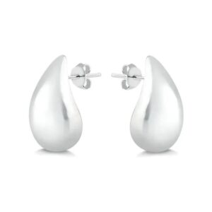 Brinco mini gota lisa