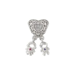 Berloque separador filhos casal