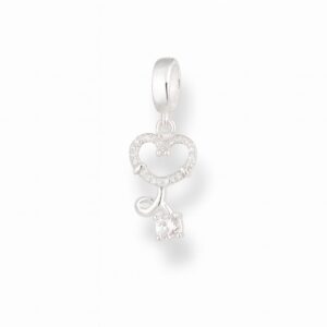 Berloque estetoscópio coração